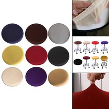 2Pcs Bar Stool Cushion Round Elastic Waterproof Polyester Washable Stool Bar Stool price