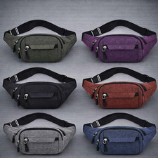 Men Women Waist Bum Bag Unisex Fanny Pack Holiday Travel Money Belt Wallet Pouch Unisex Riem Tas price