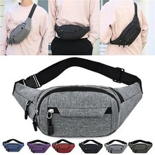 Waist Bum Bag Unisex Men Women Fanny Pack Holiday Travel Money Belt Pouch Wallet Unisex Riem Tas price