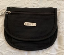 Baggallini unisex black Belt bag - multiple zip pockets Unisex Riem Tas price