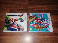 Mario Kart 7 + Mario and sonic at the london Olympics 2012 nintendo 3DS games Nintendo spellen price