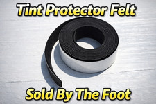 Moleskin Felt Self Adhesive Channel liner by the Foot - Rattles, Squeeks, Tint Felt price