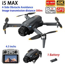 I5 MAX Drone GPS FPV WIFI 4K Dual Camera Gesture Photo Smart Follow Quadcopter Drone price