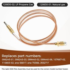 ODS Pilot Burner Thermocouple 32" Length for Propane/Natural Gas Wall Heaters Natural Gas verwarmers price