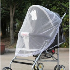 Lace White Mesh Buggy Infants Baby Stroller Pushchair Mosquito Insect Net Safe Kinderwagen-Kinderwagen Mosquito net price