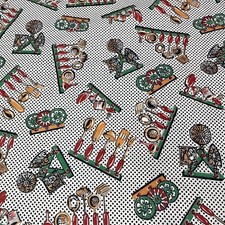 MCM Kitchen Tools Potholders Trivets Cotton Fabric 34” Wide X 2.5 Yards Keuken textiel Set price