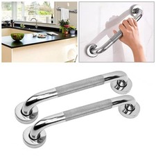 2Pcs Safety Grab Bar Bathroom Support Handle Steel Bath Shower Toilet Hand Rail Badkamer producten for Disabled price