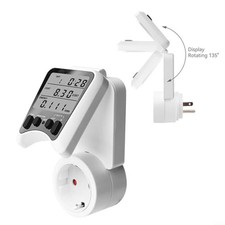For Home Appliances Power Meter Socket Dual Rate Voltage And Current Tracking Huishoudelijke apparaten display / outlet price