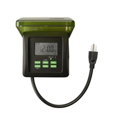 Woods 50015Wd Outdoor Heavy Duty Digital Plug-In Timer, 2 Grounded Out Huishoudelijke apparaten display / outlet price