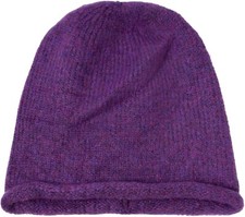 Unisex gebreide muts met opgerolde rand, winter beanie muts oversize effen warm Unisex Muts price