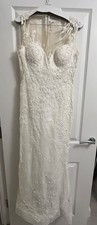 Mark Lesley  ivory wedding dress size 14 Wedding jurk price
