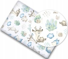 100% Cotton Baby Fitted Crib Sheet 90x40cm – Wolf Design Toddler Bed Baby Bed Sheet price