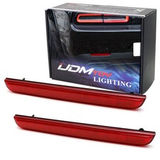Pair Dark Red Color Rear Bumper Reflector Lenses For 2015-2022 Dodge Challenger Lenses price