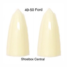 1949 49 1950 50 Ford Car Dome Pillar Light Lenses Pair NEW Lenses price