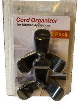 Kitchen Cord Black Organizer for Small Kitchen Appliances, 2 Pack Cord Wrapper Elektrische keukenapparaten (display-outlet) price
