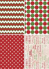 Christmas Wrapping Quad | Rice Paper | Paper for Decoupage | Decoupage Queen Wrapping Papier price