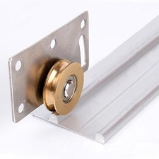Sliding Door Wheels Silent Wardrobe Pulley for Cabinet Wardrobe Door Closet Wardrobe & Closet price
