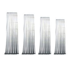 Sheer Curtain Panel - Home Decoration Sheer Voile Textured Scarf Valance Curtain Sheer Gordijn price