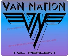 Van Fans "VAN NATION 2 %" Dodge Tradesman funny decal sticker Custom VAN Forever Fans price