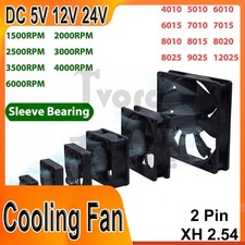 DC Cooling Fan 5V 12V 24V Mini Silent Brushless Fans 40/50/60/70/80/90/120mm Fans price