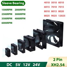 DC Cooling Fan 5V 12V 24V Mini Silent Brushless Fans 40/50/60/70/80/90/120mm Fans price