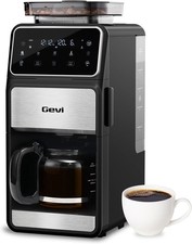 Gevi Grind & Brew Coffee Maker 10 Cup, Built-In Burr Grinder Drip Coffee Machine Inbouw koffie Machine price