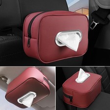 Accessories Tissue Box For Car Seat Back Armrest Box Hanging Tissue Storage Box Tissue price