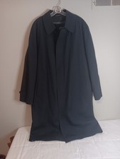 Silver Cloud Mens Trench Coat Blue Sz 48 L Single Breasted Removable Layer Heren Trench Jas price