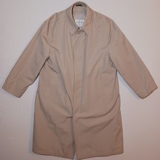 Vintage Royal Knight Mens All Weather Trench Coat 44R Beige Removable Liner Heren Trench Jas price