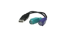USB-converteradapter naar 2x PS/2 toetsenbord en muis Toetsenbord - muis price