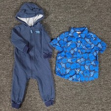 Boys Clothing Lot 18 Months Carters One Piece & Jumping Beans Floral Shirt Set Jongens kleding set price