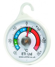 SET OF 4 Dial Fridge/Freezer Thermometer/Kitchen Appliance - With Hanging Hook Elektrische keukenapparaten Dowry Sets price