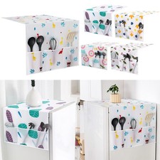 Kitchen Appliance Dust Cover Set 2PCS Made of PEVA for Refrigerators and Ovens Elektrische keukenapparaten Dowry Sets price