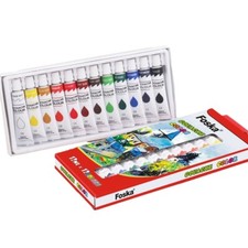 Pack of 12 12ml Professional Quality Gouache Colour Paint - Art Artists Gouacheverf price