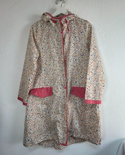 Womens Floral  Hooded Raincoat Breathable Outdoor Multicolor Pockets Dames Raincoat price