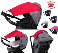 Multi-Way Sunshade Waterproof Canopy Pram Pushchair Stroller Baby Universal Baby Sunshade price