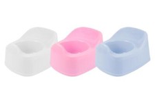 Baby Plastic Potty First Steps Toilet Training Toddler Pink Blue Or White Baby Potty price
