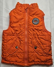 Kids Headquarters Boys Bright Orange Puffer Vest With Full Zipper Size 18 Month Jongens vest price