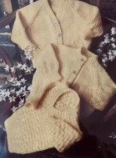 Baby Boy/girl Knitting Pattern,Cardigans and Sweater, 16-22", DK, E27 Jongens vesten price