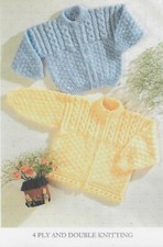 Baby Cardigans boy/girls knitting pattern in dk/4ply Suit 0-7Years  A11 Jongens vesten price