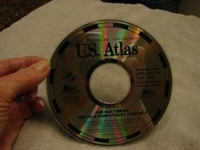 U.S. Atlas, CD Rom, The Software Toolworks, 1993, Disk Only Atlas & Map Software price