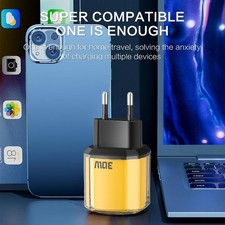 30W Type C USB Mobile Phone Charger Fast Charging EU/US/UK Plug Wall Adapter Mobiele Telefoon Charger price