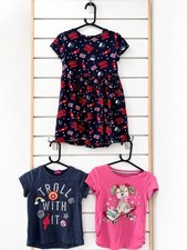 Girls Clothing Bundle Age 4–5 Years | Dress & 2 T-Shirts | 3 Piece Outfit Bundle Girls' Clothing Set price