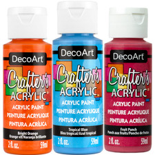 Decoart Crafters Acrylic Matte Paint Water Based Craft Paint  2oz 59ml non toxic Acrylic Paint price