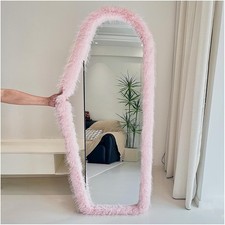 Fluffy Mirror Frame Cover for Arched & Full-Length Mirrors (59"x16") – Stretc Framed Mirror price