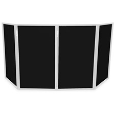 Vonyx DB2 Replacement DJ Screen Panel Set - Black Lycra for Events DJ Set price