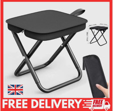 Portable Folding Stool Chair Steel Frame for Outdoor Hiking Fishing Travel UK Folding Chair price