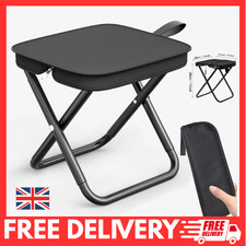 Portable Folding Stool Chair Steel Frame for Outdoor Hiking Fishing Travel UK Folding Chair price