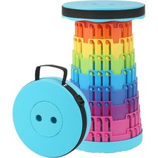 Adjustable Folding Stool Portable Telescoping Seat Camping Retractable Outdoor Folding Chair price