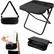 2 in 1 Foldable Backpack Stool Portable Folding Chair Camping Fishing Seat UK Folding Chair price